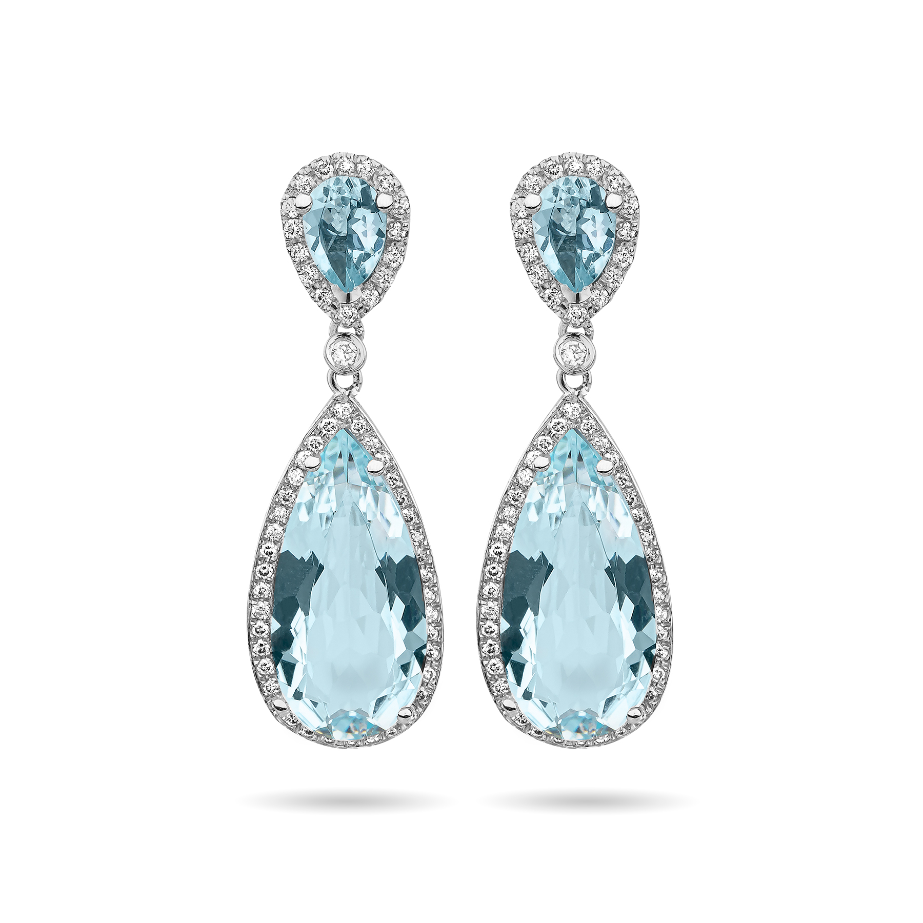 Aquamarine Teardrop