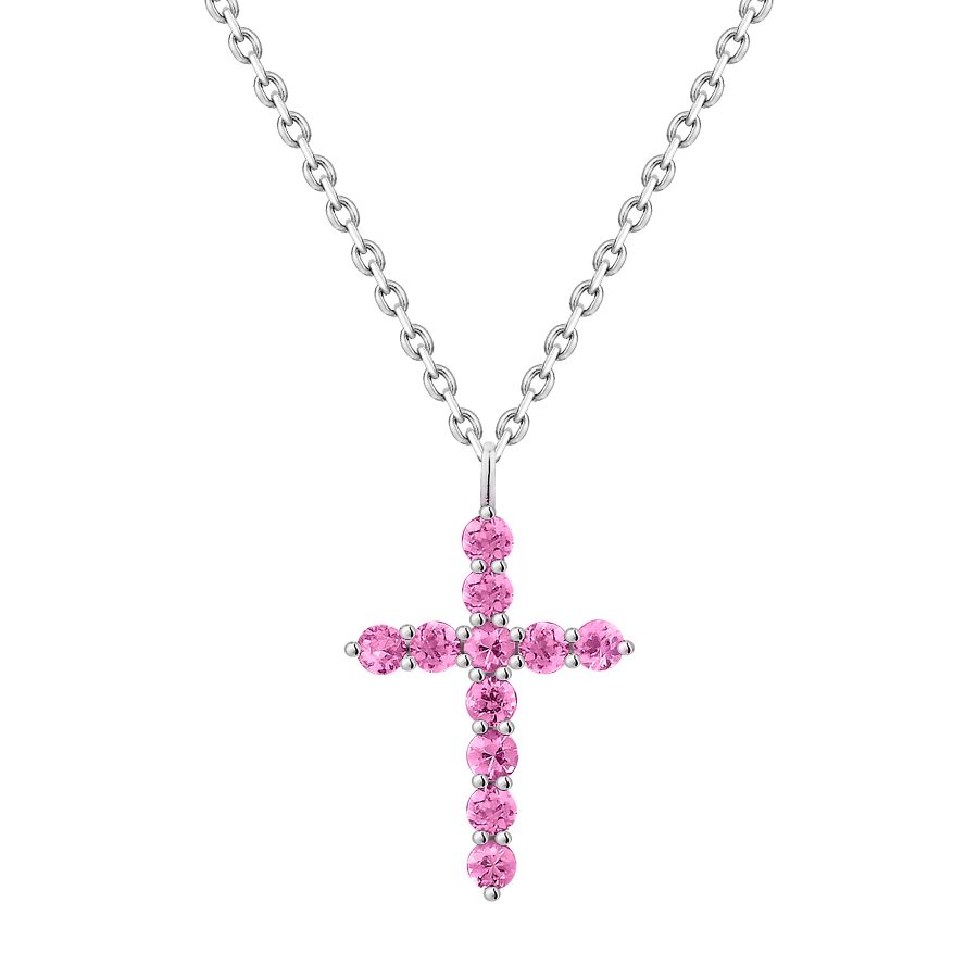 Pink Sapphires White